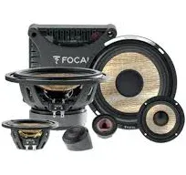 Focal PS165F3E Flax EVO 6.5&#034; 3-Way Flax Cone Component Speaker System 320W