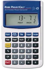 Calculated Industries 8510 Home ProjectCalc DIY Project Calculator New Sealed