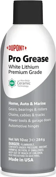 DuPont Teflon White Lithium Aerosol Grease