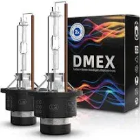 DMEX D2S - 35W - 4300K Warm White Xenon Headlight HID Bulbs 85122 Pack of 2