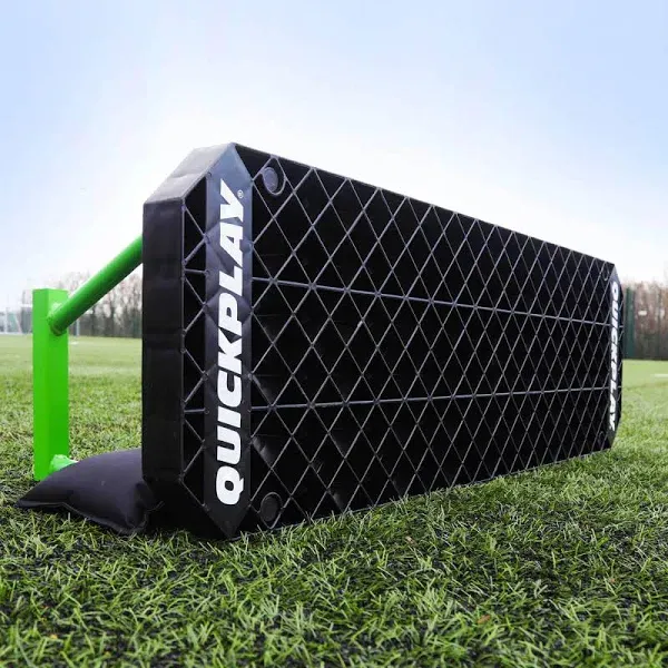 QUICKPLAY Replay Station | Professional Soccer Rebound Board Features Dual and