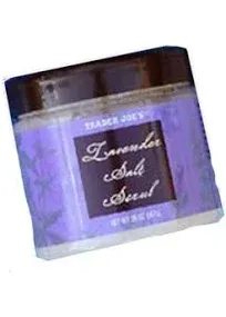 Trader Joe's Lavender Salt Scrub 2-Pack