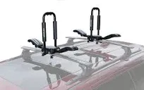 BrightLines Premium Double Folding Kayak Carrier For Kayak Canoe Paddleboard