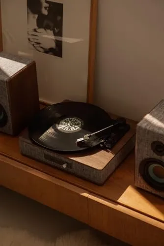 Crosley Aria Record Player with Speakers