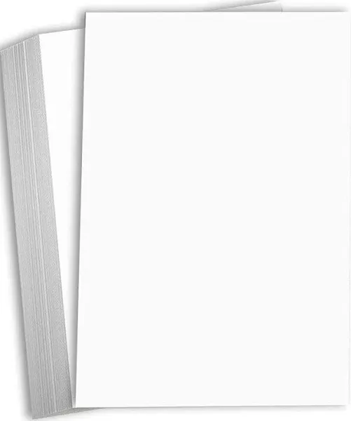 Radiant White Card Stock - 11 x 17 LCI Smooth 120lb Cover, 25 Pack