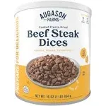 Augason Farms Freeze Dried Beef Chunks 16 oz