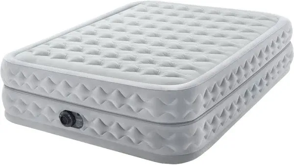 Intex - Supreme Air-Flow Airbed with Fiber-Tech IP, Queen