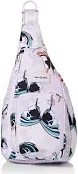 New Vera Bradley Snow Globe Motifs Sling Backpack