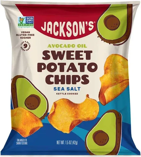 Jackson's Avocado Oil Sea Salt Sweet Potato Chips