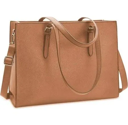 Women's Waterproof Leather Laptop Bag