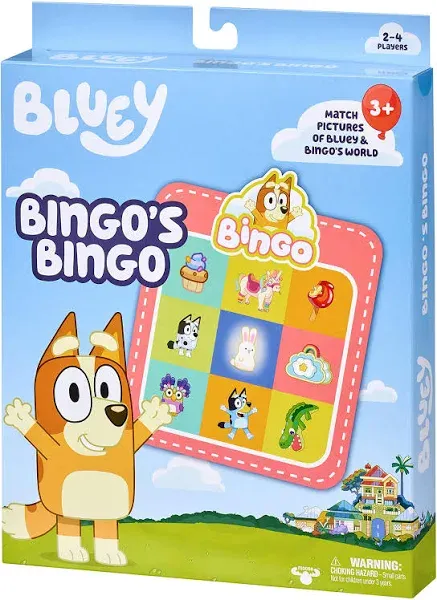 Bluey Bingo's Bingo Game