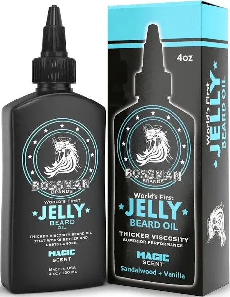 Bossman Beard Oil Jelly Beard Growth