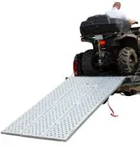 Black Widow Punch Plate Tri-Fold ATV Ramp TFP-9354