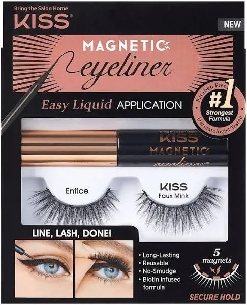 Kiss Magnetic Eyeliner & Lash Kit