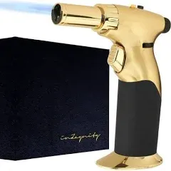 inZaynity Dual Flame Butane Torch Gun