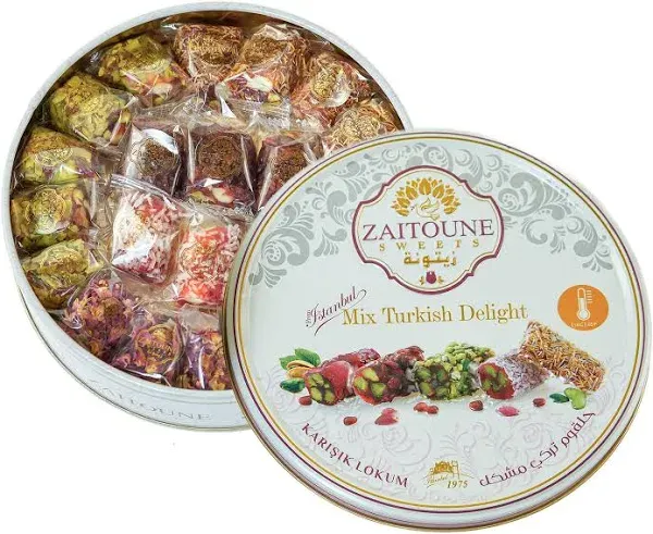 Premium Pistachio Turkish Delight - Handmade Turkish Sweet Authentic Turkish ...