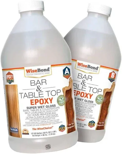 DeckWise WiseBond Table Top Epoxy Resin Kit