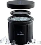 PolarPod Ice Bath Plunge Tub for Recovery With Lid, Cover, Carry Bag, Triple ...