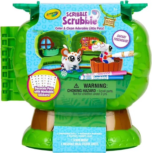 Crayola Scribble Scrubbies Safari Treehouse