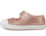 Native Shoes Jefferson Juniper Bling Child Shoes in Chameleon Bling/Shell White | Vegan