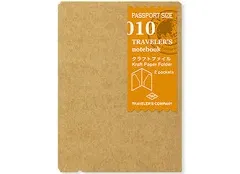 Traveler’s Company 010 Passport Kraft Folder - Tokyo Pen Shop