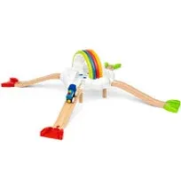 BRIO My First Railway Light Up Rainbow Train Set