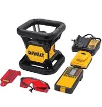 DEWALT 20V MAX Laser Level, Rotary, Red, 150-Foot Range (DW074LR)