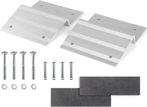 MaxxHaul 50946 Aluminum Ramp Top Kit - Designed for 2&#034;x8&#034; Boards for Car Truc...