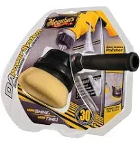 Meguiar&#039;s G3500 DA Power Dual Action Polishing Attachment+2 EXTRA DA POWER PADS 