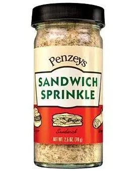 Sandwich Sprinkle By Penzeys Spices 2.5 oz 1/2 cup jar (Pack of 1)