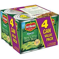 Del Monte Canned French Style Green Beans, 14.5 Ounce