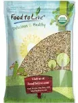 Food to Live Organic Omega-3 Seeds Mix with Flax Chia and Sesame 10 Pounds - Non-GMO Whole Seeds Raw Kosher Vegan. Rich in Omega 3 Fatty Acid