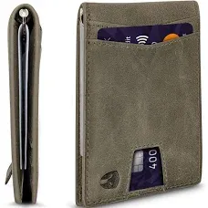 Bryker Hyde RFID Blocking Slim Minimalist ID Inside Front Pocket Wallet