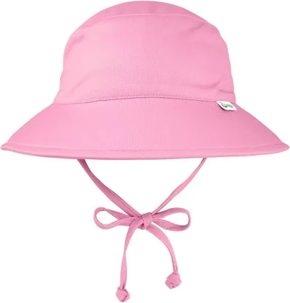 green sprouts Baby Girls' Breathable Swim & Sun Bucket Hat