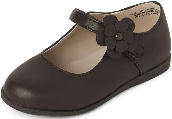 The Children's Place Toddler Girls Comfort Flex Mary Jane Shoes