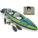 Intex Challenger Kayak Inflatable Set with Aluminum Oars &amp; Pump