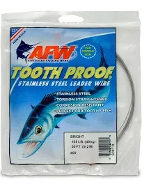 AFW Tooth Proof Stainless Steel Leader Wire