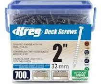 Stainless Deck Screws - 700ct.