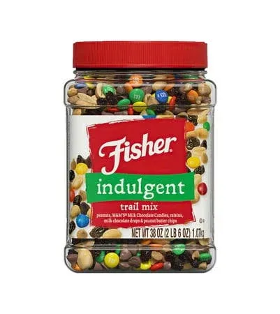 Fisher Trail Mix, Indulgent - 38 oz