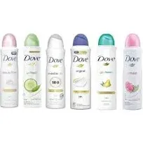 Dove Body Spray Anti-Perspirant/Anit-Transpirant (3X250ml/8.5oz, Invisible dry)