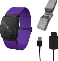 Scosche Rhythm 24 Heart Rate Monitor Armband - Fitness Armband with Dual Band ANT+ & BLE Bluetooth - Waterproof & Dustproof Accurate Heart Rate Monitors with Built-in Memory for Storing Workout Data