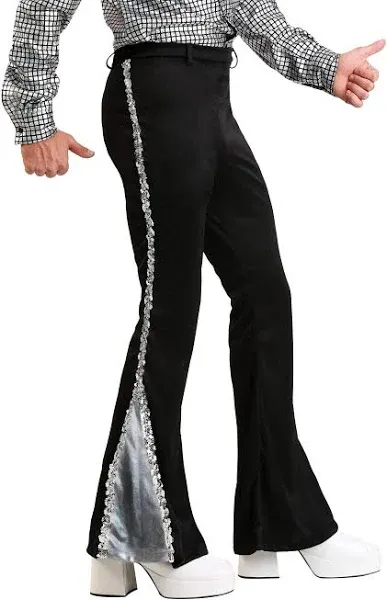 Fun Costumes Men's Sequin Disco Pants