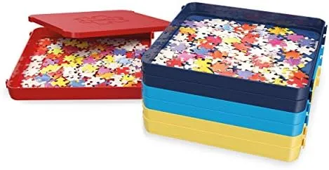 Buffalo Games Puzzle Sorting Trays 7 Count Pack of 1 Toys New