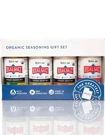 Real Salt Seasoning Gift Set 4 Piece Set