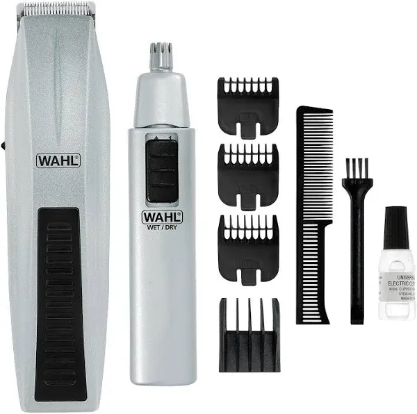 Wahl Beard Trimmer for Men - Battery Operated Facial Hair Grooming Set for Mu...