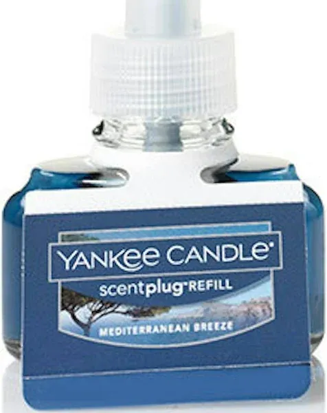 Yankee Candle Mediterranean Breeze ScentPlug Refill 4-Pack