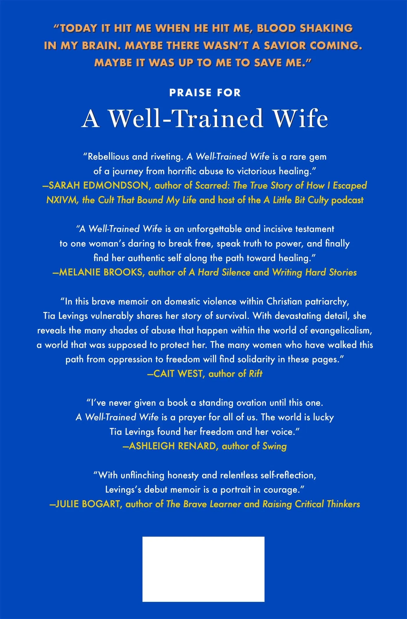 A Well-Trained Wife: My Escape from Christian Patriarchy