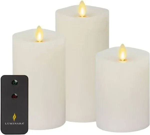 Luminara Flameless Candle Pillars