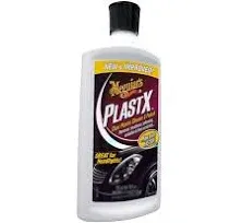 Meguiars PlastX Clear Plastic Cleaner and Polish Liquid 10oz