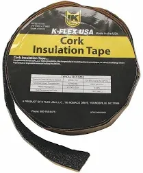 K-FLEX USA 800-TAPE-CRK Pipe Insulation Tape,Black,30 ft. 45AT32